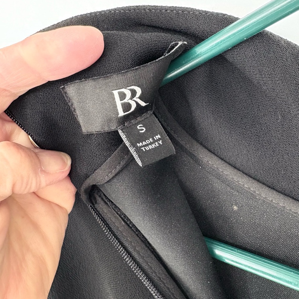 BANANA REPUBLIC CREPE MOCK-NECK MIDI DRESS - Picture 13 of 15
